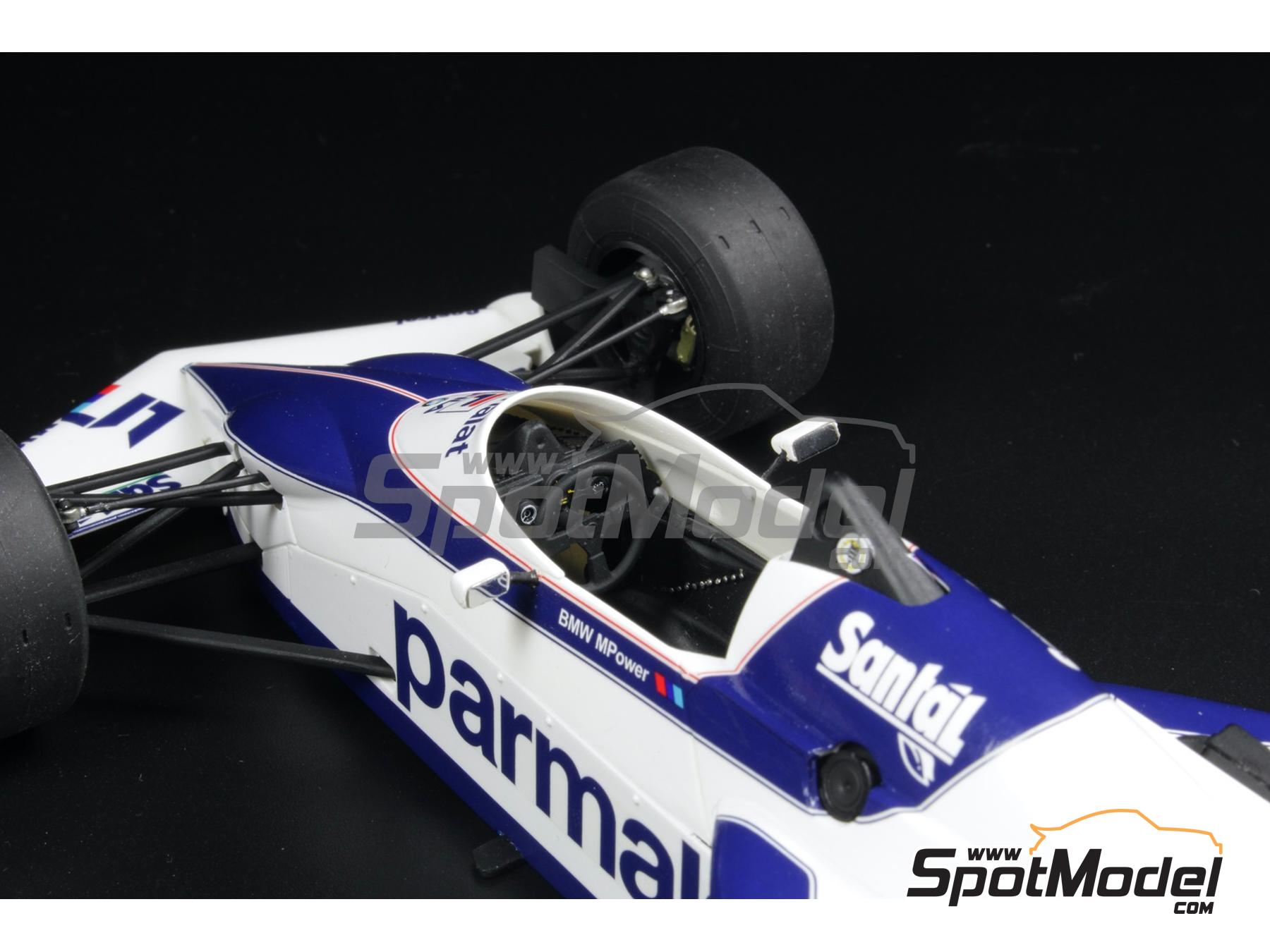 Aoshima 1/20 BEEMAX series No.14 Brabham BT52 1983 Monaco